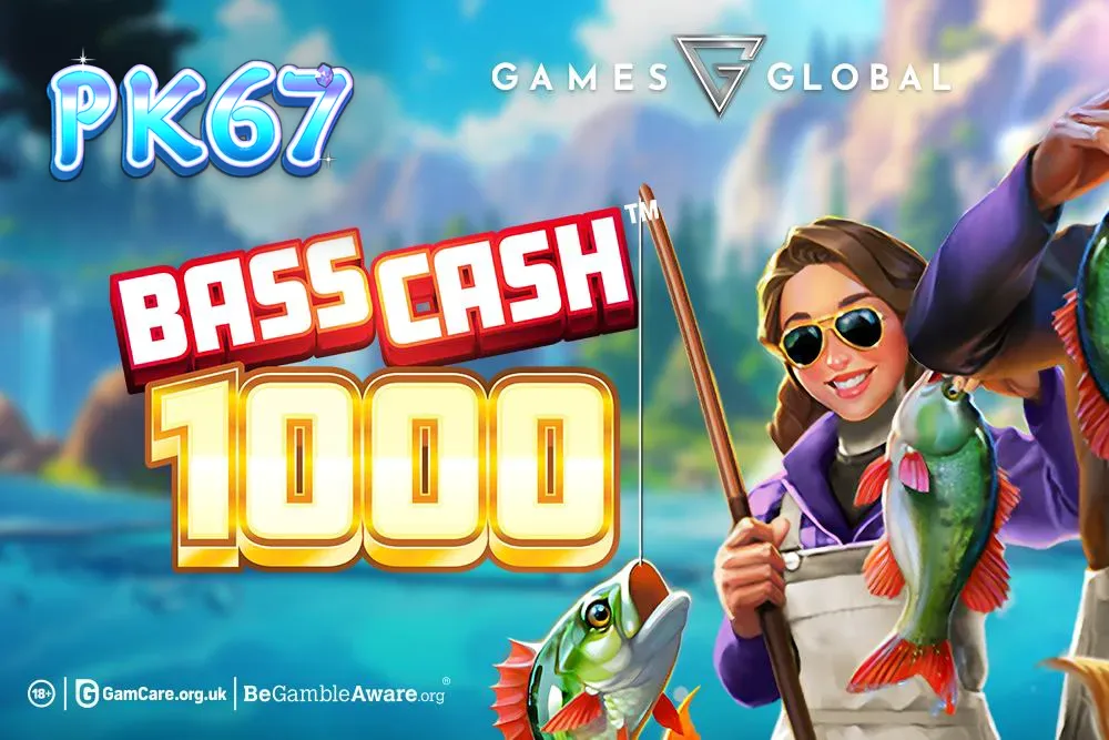 Bass Cash 1000 سلاٹ گیم کا انٹرفیس